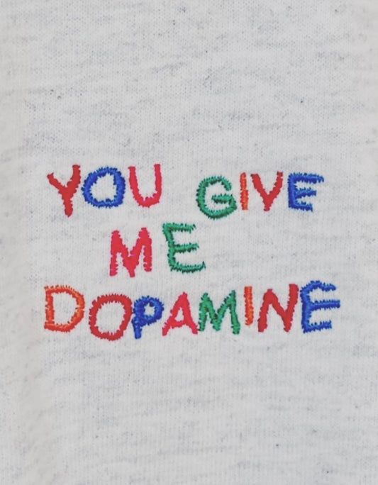 You Give me Dopamine Unisex Embroidered Tee