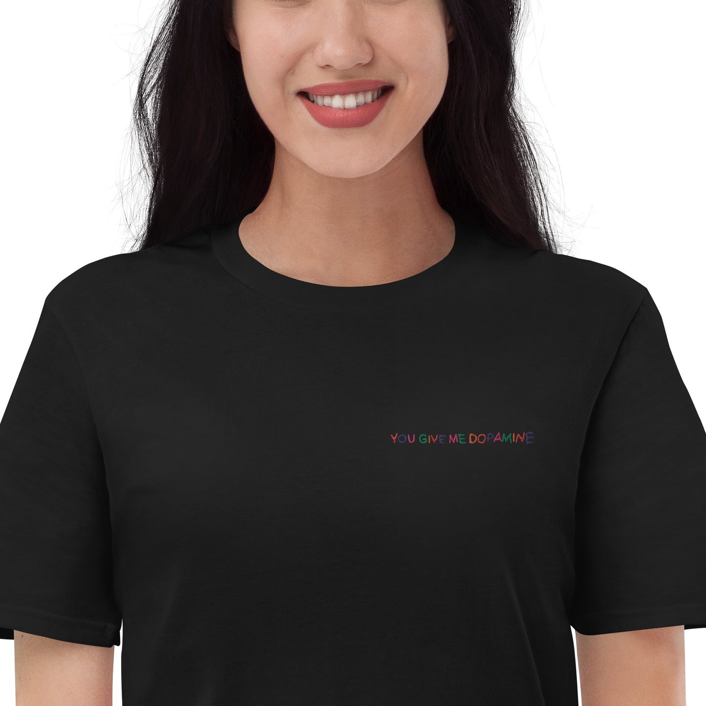 Dopamine Embroidered Unisex T-Shirt