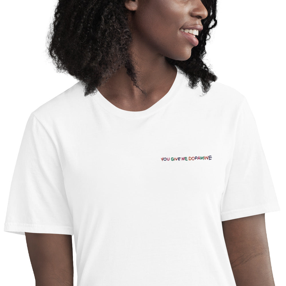 Dopamine Embroidered Unisex T-Shirt