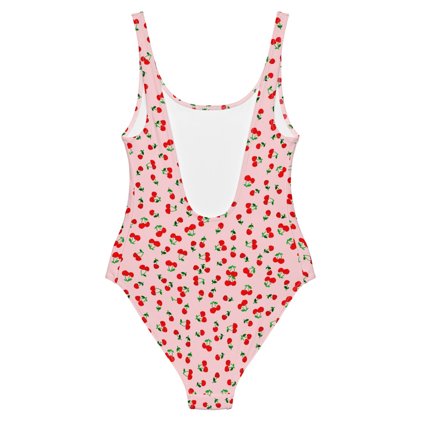 Printed Cherry One-Piece Swimsuit