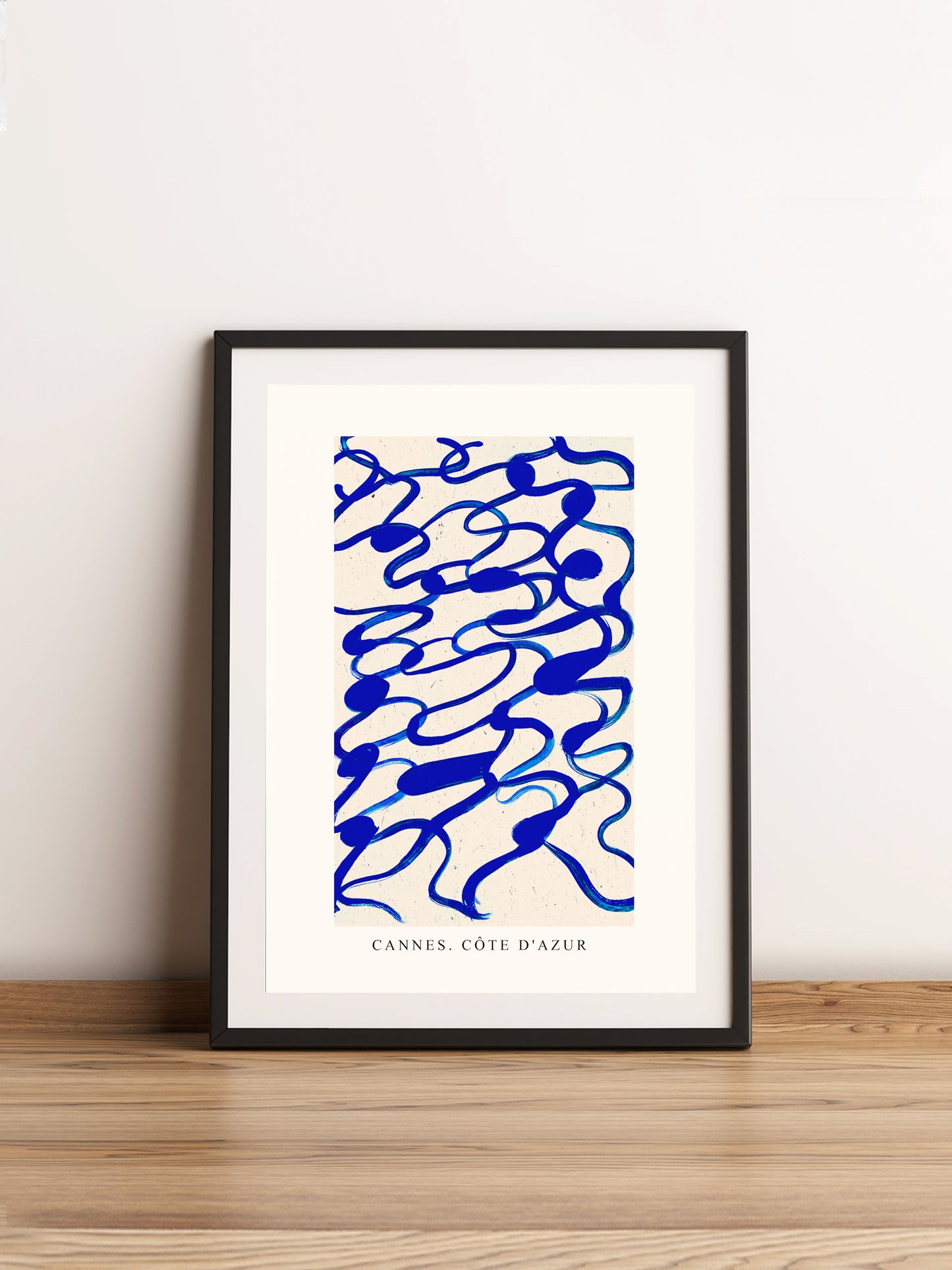 La Mer. Waves. Artwork. Giclee Print Unframed