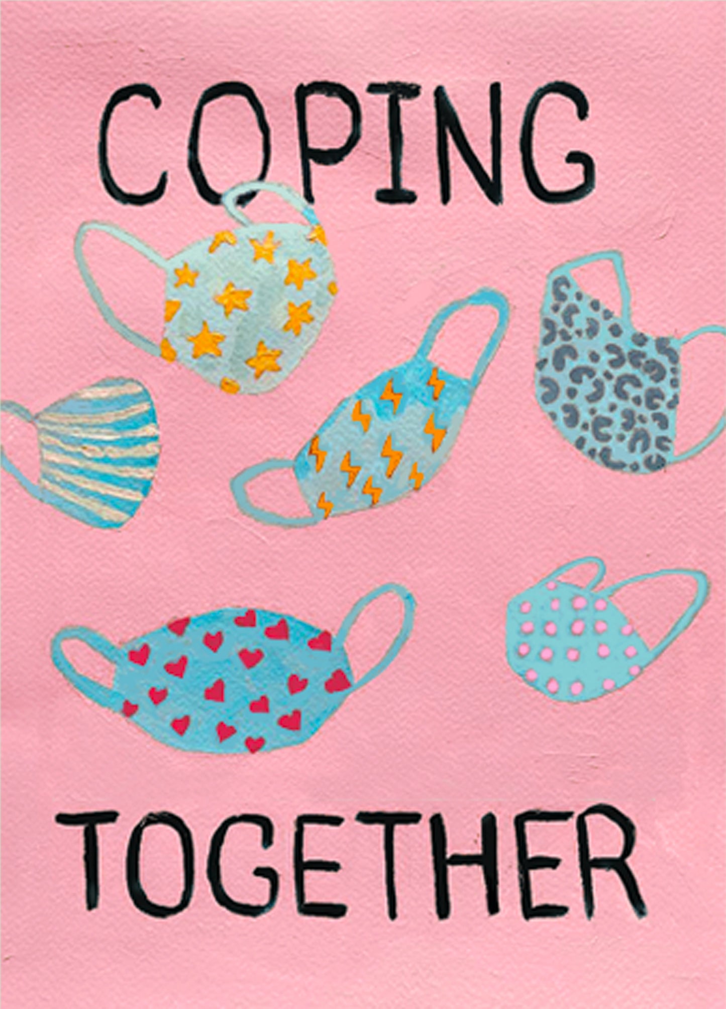 Coping Together. Original painting
