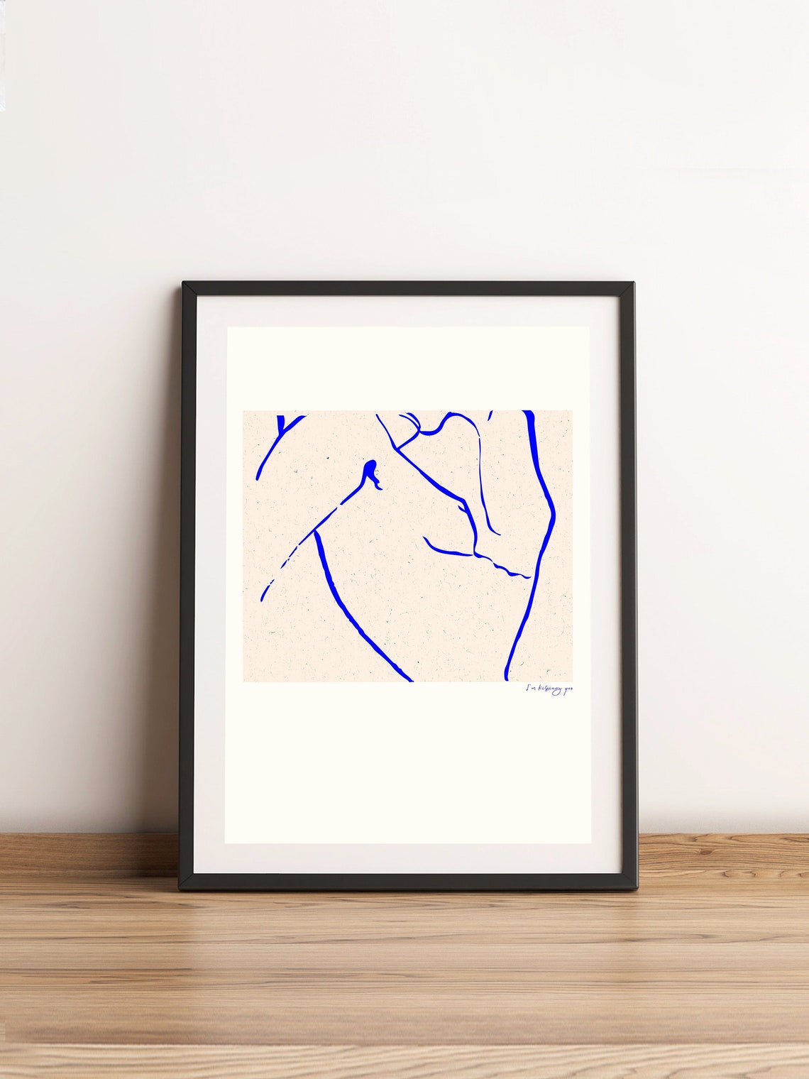 Kissing You. A3 Artwork. Giclee Print Unframed.