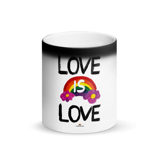Love is Love Black Magic Mug