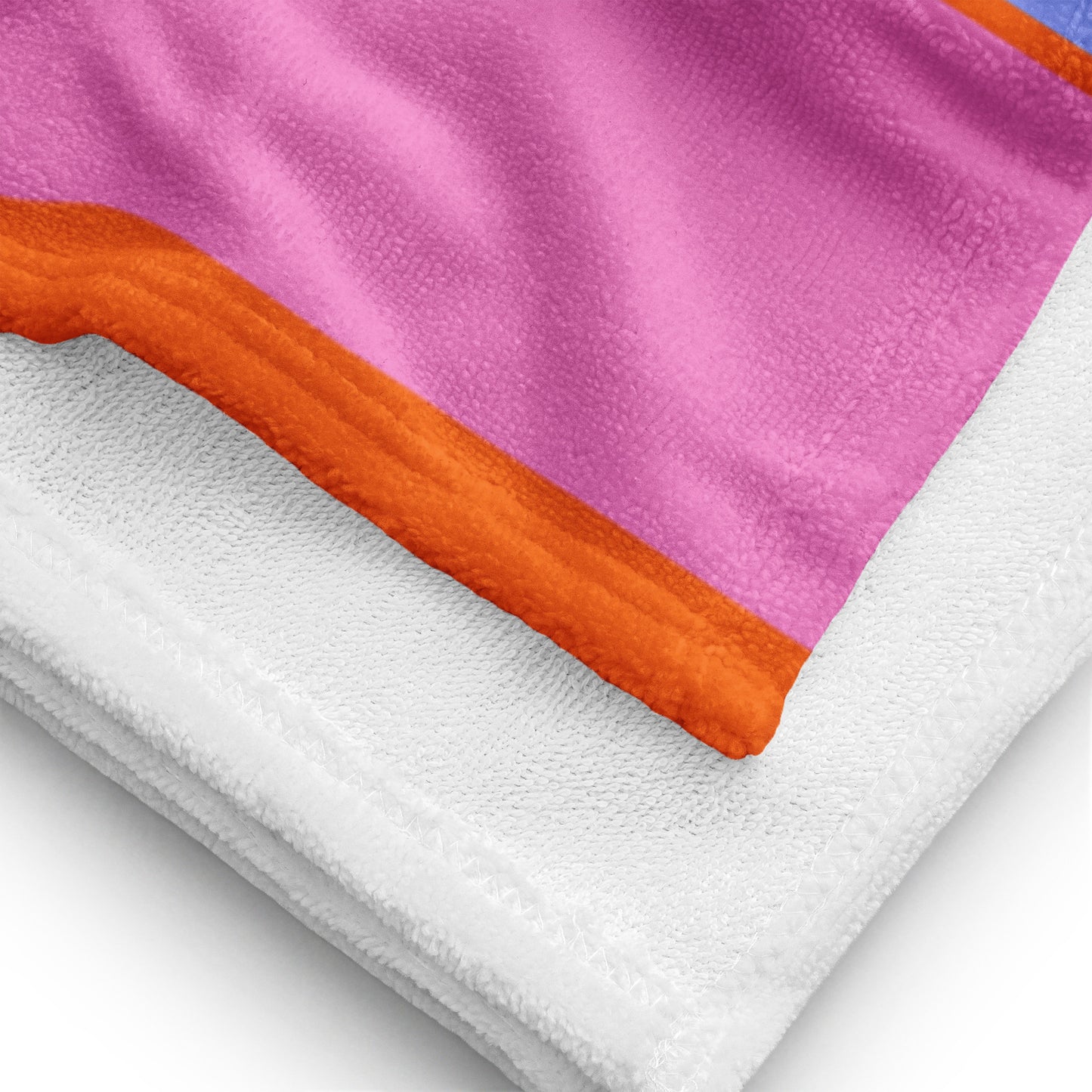 Colourblock Stripe Bath and Beach Towel
